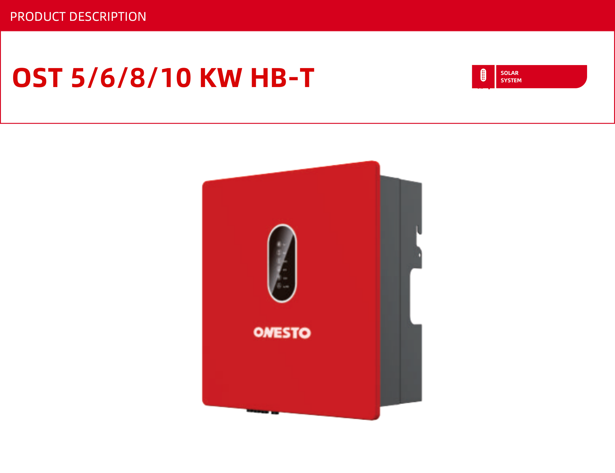 3 phase hybrid inverter
