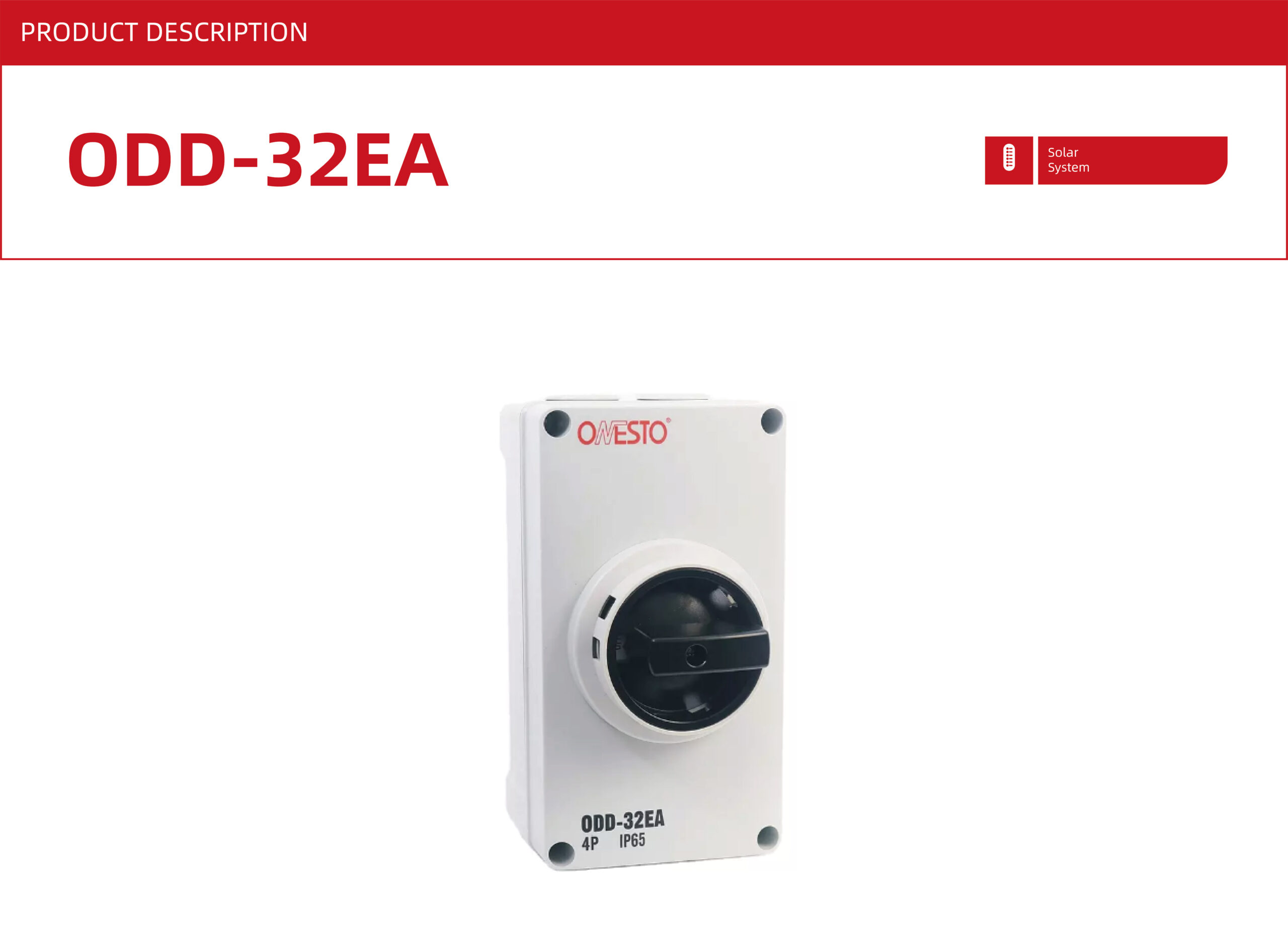 dc switch disconnector 